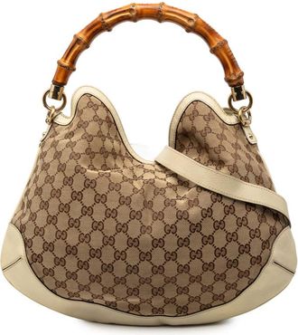 Gucci Pre-owned Gucci Medium GG Canvas Peggy Satchel Ladies 169961.467891