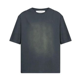 Golden Goose T-Shirts, male, Black, Size: M Logo T-shirt