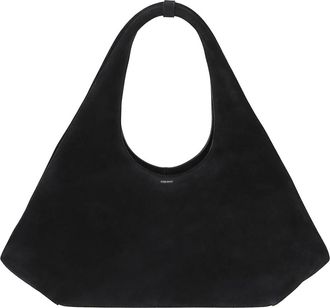 Coperni Folded Bag - Dames - Handtassen - Zwart - ONE Size - Su&egrave;de - Tassen
