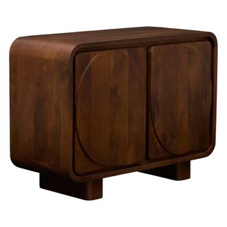 Atmosphera Aparador Shelty Rectangular De 70 X 96 Cm Con 2 Puertas, Color Marr&oacute;n - Atmosphera Cr&eacute;ateur DInt&eacute;rieur