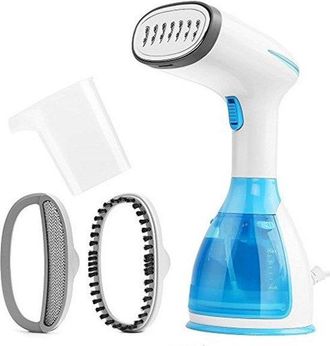 No Brand Plancha De Vapor, 1500 W, Dep&oacute;sito De Agua De 280 Ml, Planchado Vertical, Port&aacute;til, Eliminaci&oacute;n De Arrugas, Precalentamiento R&aacute;pido De 15 Segundos, Pa
