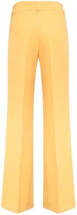 Maison Common Travel Save Boot Cut Trousers in Yellow at Nordstrom, Size 34