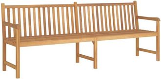 vidaXL Vidaxl - Banco De Jard&iacute;n De Madera Maciza De Teca 228 Cm