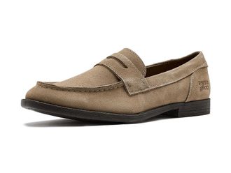 Frye and Co. Everett Penny Mens Shoes Mushroom : 11.5 D - Medium, Leather