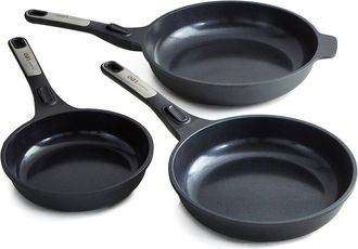 Berghoff Berghoff Leo Phantom 3Pc Nonstick Ceramic Fry Pan Set