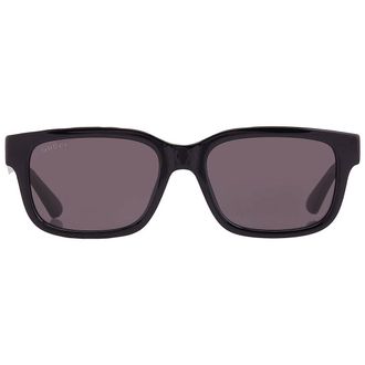 Gucci Grey Rectangular Mens Sunglasses GG1583S 001 56