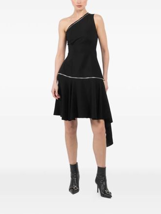 Limi Feu one-shoulder mini dress - Black