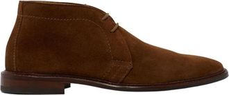 Scarosso Gary Su&egrave;de Laarzen - Heren - Veterlaarzen - Bruin - 40 EU - Su&egrave;de - Schoenen