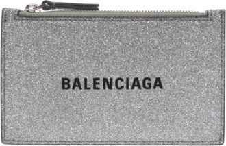 Balenciaga Pre-owned Wallets, female, Gray, Size: ONE SIZE Pre-owned Leather Wallet