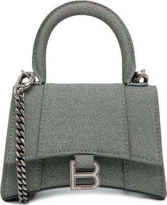 Balenciaga Pre-owned Balenciaga Mini Glitter Hourglass Satchel 664676-1601-R-209437