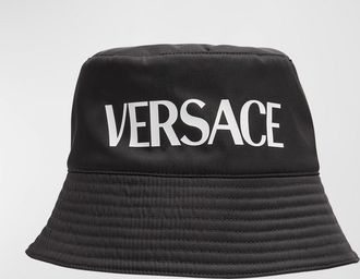 Versace Mens Other Reversible Bucket Hat