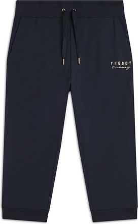 Freddy Pantaloni sportivi lunghezza capri in jersey