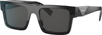 Prada PR 19WS 1AB5S0 52mm Unisex Rectangle Sunglasses