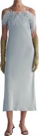 A.L.C. Odette Dress In Slate Blue