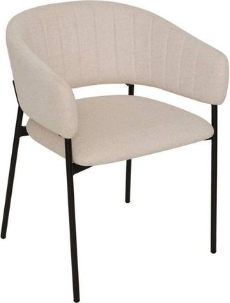 Atmosphera Atmosphera - Sillón de sobremesa Solea beige L59xAn55xAl78,5cm créateur dintérieur