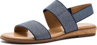 Easy Spirit Lana Womens Sandals Navy Shimmer : 7.5 M (B)