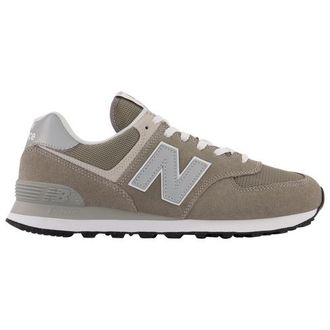 New Balance Mens 574 - Running Shoes Grey/White Size 10.0