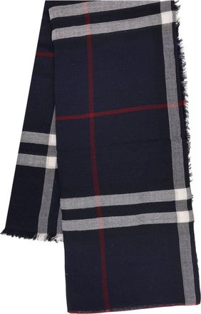 Burberry Giant Check Cashmere Scarf-Uomo