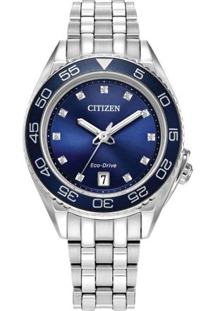 Citizen Womens FE6160-57L Ladies Watch - Silver - One Size