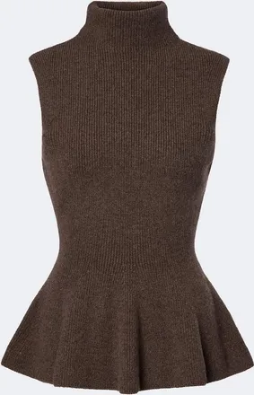 R&oacute;he R&oacute;he Ribbed wool and cashmere turtleneck top
