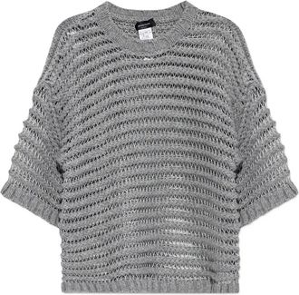 Fabiana Filippi Maglione con collo a lupetto - Grigio