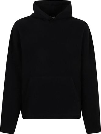 Rier Fleece Hoodie - Heren - Hoodies - Zwart - L - Wol - Hoodies & sweatvesten