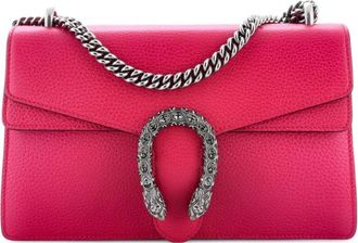 Gucci Dionysus Bag Leather Small shoulder bag - Roze