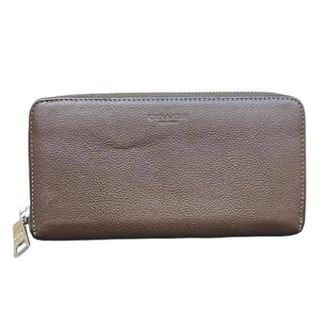 Coach Pre-owned Wallets, female, Brown, Size: ONE SIZE Pre-owned Leather Long Wallet