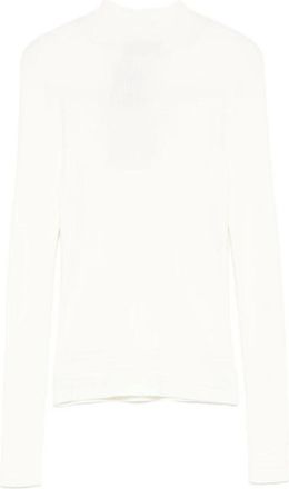 Twinset Truien & Vesten, Dames, Wit, M, Witte Elegante Trui Aw 25