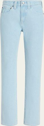 Khaite Farley Straight-Leg Jeans