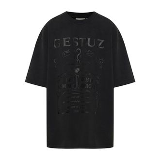 Gestuz Mujer, Camisetas, Negro, Talla: M