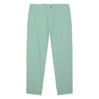 Leon & Harper Gestreepte rechte broek, ARMINA