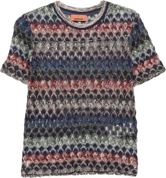 Missoni Round-neck Truien - Dames - Ronde hals truien - Veelkleurig - S - Truien & Vesten