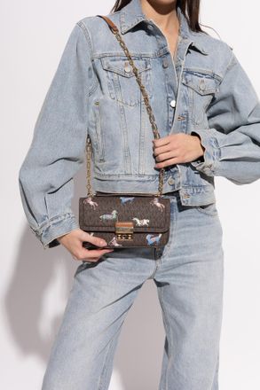 Michael Michael Kors Shoulder Bag Tribeca, Womens, Brown