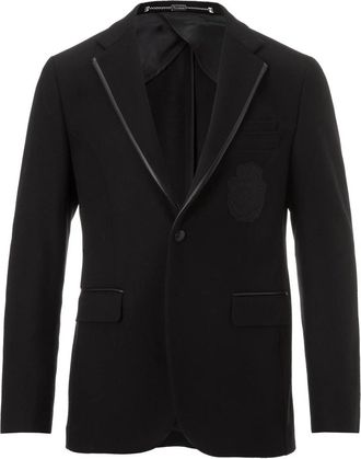 Billionaire Boys Club Wollen jas met twee knopen - Heren - Blazers - Zwart - L - Wol - Jassen