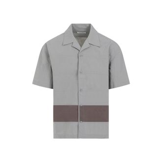 Craig Green Grey Cotton Barrel Shirt