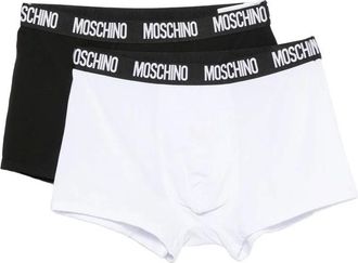Moschino Slip con elastico logato (Confezione da due) - - Underwear - Uomo - Multicolore - S