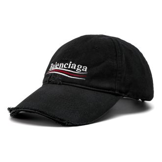 Balenciaga (WMNS) Balenciaga Political Campaign Destroyed Cap Black 661884310B21077
