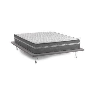 Talamo Italia Colch&oacute;n Cuadrado Y Medio Oriana, Colch&oacute;n De Memory Foam Y Micromuelles Embolsados, 100% Made In Italy, Anti&aacute;caros E Hipoalerg&eacute;nico, 120x190 H32 Cm, Co