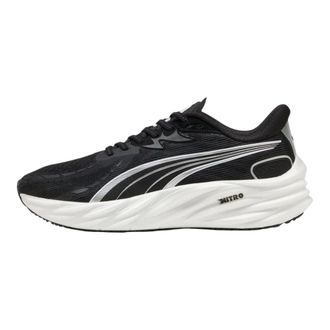 Puma Velocity Nitro 4 Running Shoes in PUMA Black/PUMA Silver Men