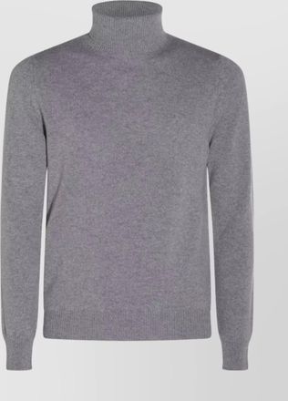 Malo crewneck sweater with long sleeves and turtleneck