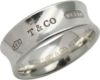 Tiffany & Co. Silver Silver 925 Band Ring (Pre-Owned)