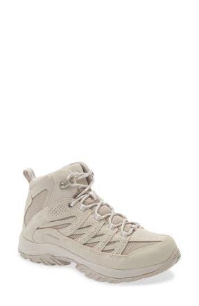 Columbia Crestwood Hiking Shoe in Soft Taupe/Sea Salt at Nordstrom Rack, Size 10.5