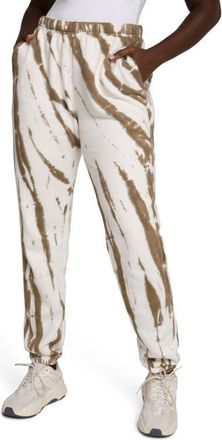 Good American Boyfriend Sweatpants in Putty Tie Dye001 at Nordstrom, Size 3X-Large