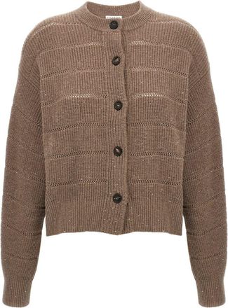 Brunello Cucinelli Ribbed Cardigan