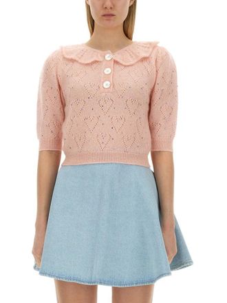 Alessandra Rich Hearts Jersey