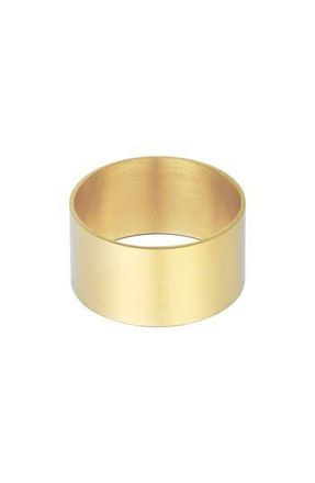 Adornia 18K Gold Plated Wide Band Ring at Nordstrom Rack, Size 6