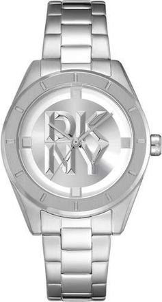 DKNY 316L Bracelet Watch in Silver at Nordstrom Rack
