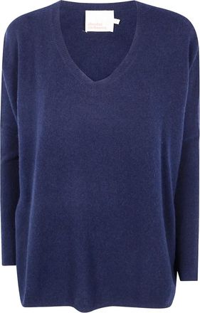 Absolut Cashmere V-neck cashmere sweater - Blue