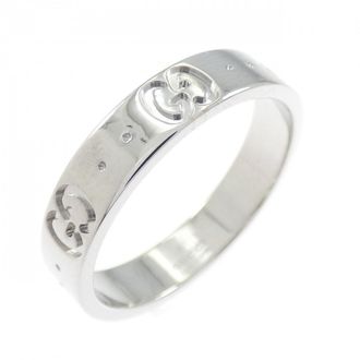 Gucci White Gold (18K) Band Ring (Pre-Owned)